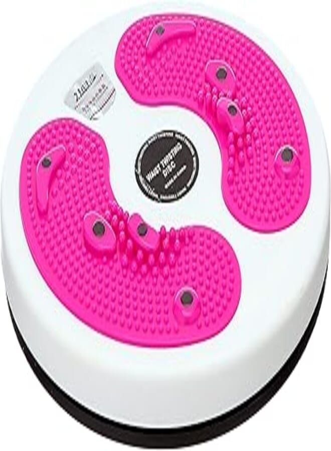 Generic 1507 Magnetic Figure Twister - Waist Twisting Disc - 28CM - Pink 
