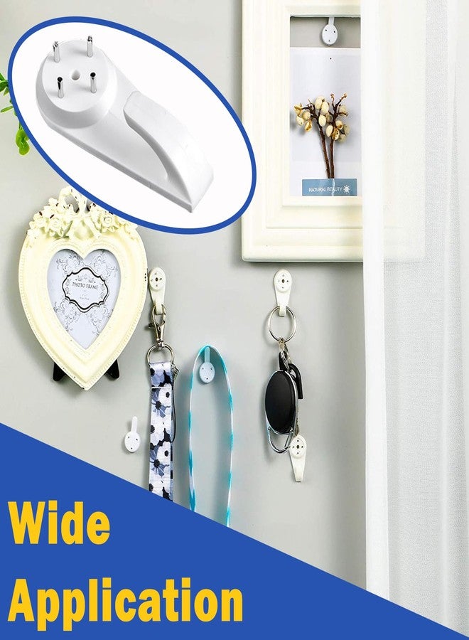 maierke 100PCS Picture Hanging Kit,Picture Hangers for Concrete Walls,Concrete Wall Hooks Cinder Block Wall Hangers,Hardwall Hangers for Photo Frame,Canvas,Clock, House Decoration(7 Types) - Image 5