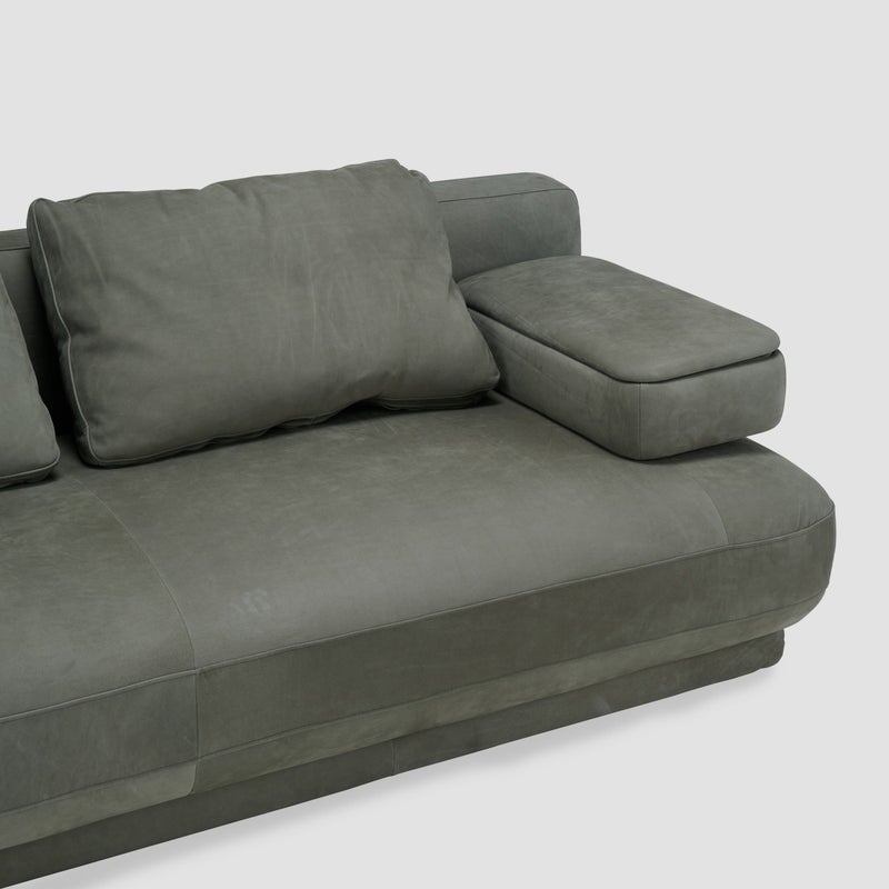 AL HUZAIFA FURNITURE Elvira 4 Seater Sofa, Upholstered In Fabric - Image 5