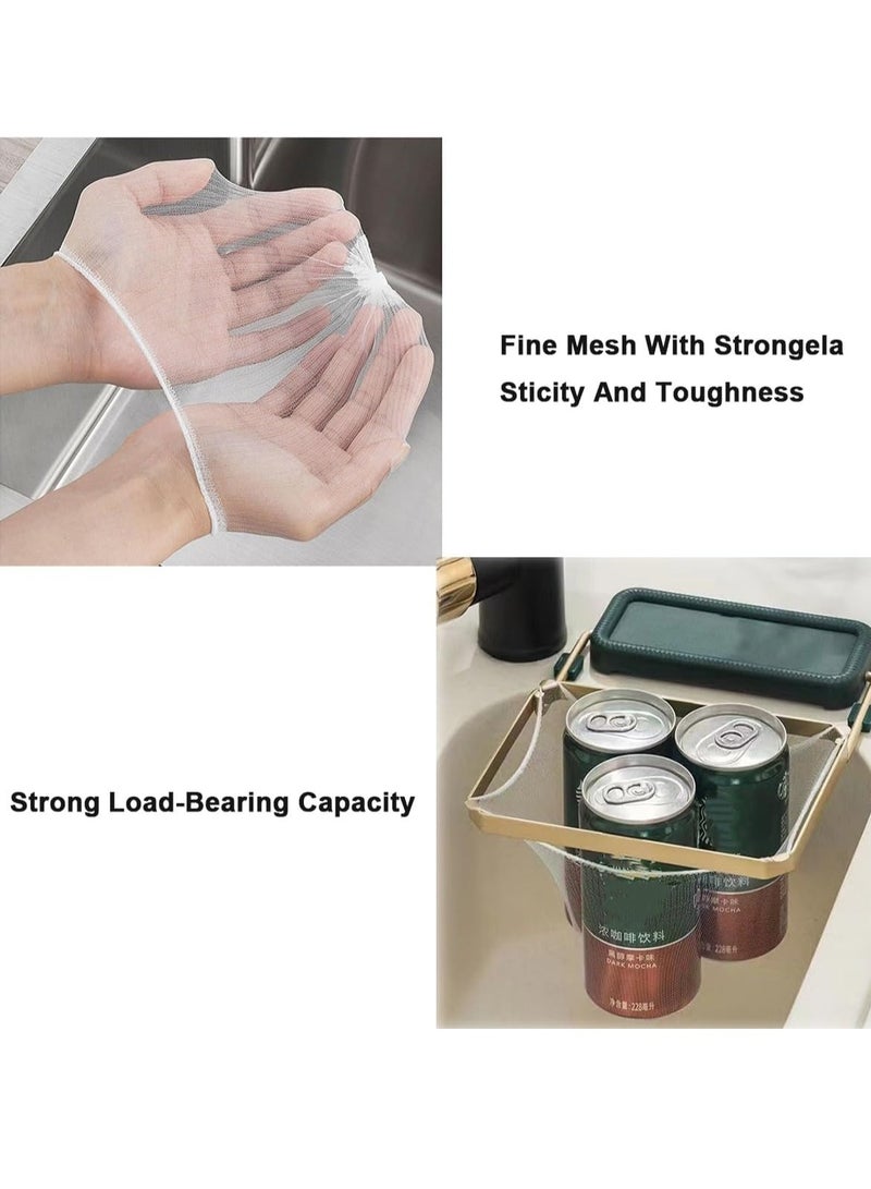 Relex Kitchen Sink Strainer Mesh Bag, 200 PCS Disposable Sink Filter Mesh Bag with Metal Holder, Kitchen Sink Strainer for Kitchen Waste Leftover and Leftovers Residue (Green) - Image 5