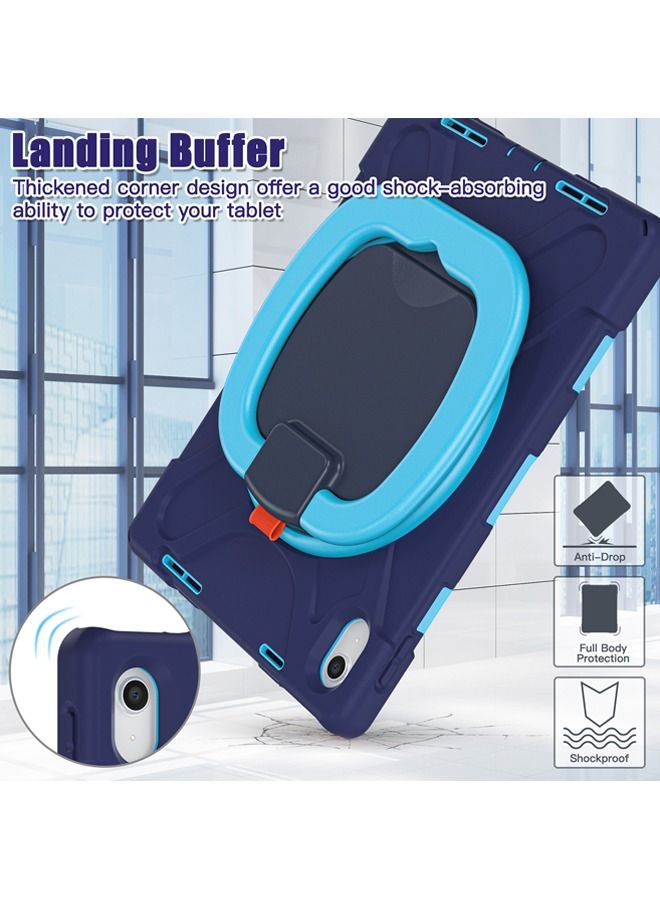 Captaintech IPad 10th Generation Case 2022 Upgraded Military Grade Heavy Duty Silicone Protector iPad 10th Gen 10.9 inch 2022 Cover Pencil Holder Rotating Stand Handle - Image 3