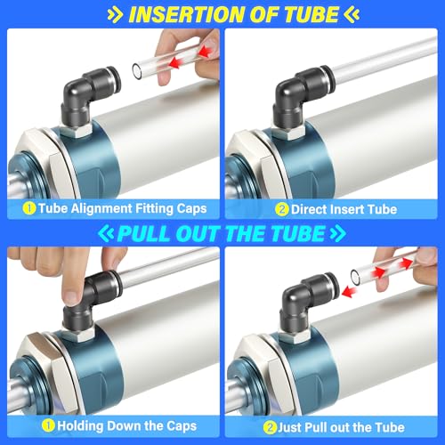 TAILONZ PNEUMATIC Clear 1/4 Inch OD 10 Meters PU Air Tube Pipe Hose Pu Air Hose for Air Line Tubing or Fluid Transfer Tubing - Image 5