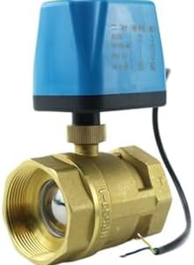 2 Inch AC220V Normally Open Motorized Ball Valve Brass Electric Solenoid Valve - Image 2