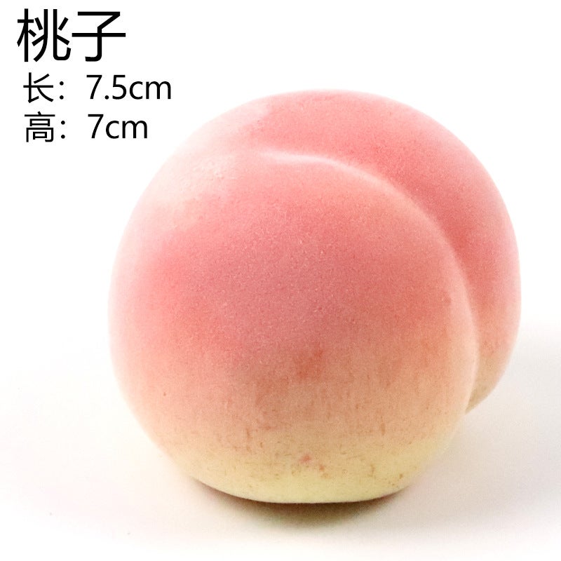 Weighted Artificial Fruit And Vegetable Model Art Wax Fruit Props Plastic Fake Fruit Art Still Life Teaching Aids Pography - Image 1