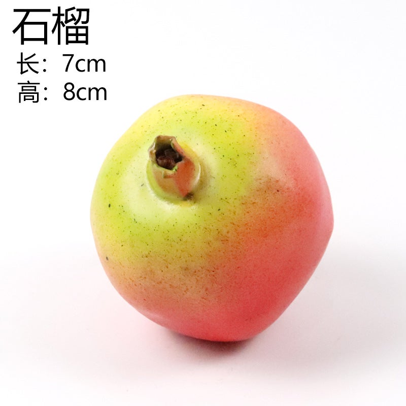 Weighted Artificial Fruit And Vegetable Model Art Wax Fruit Props Plastic Fake Fruit Art Still Life Teaching Aids Pography - Image 4