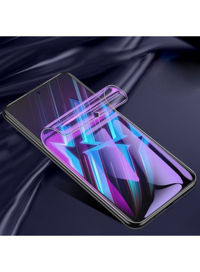 Clear hydrogel screen protector compatible with Nubia Red Magic 10 Air