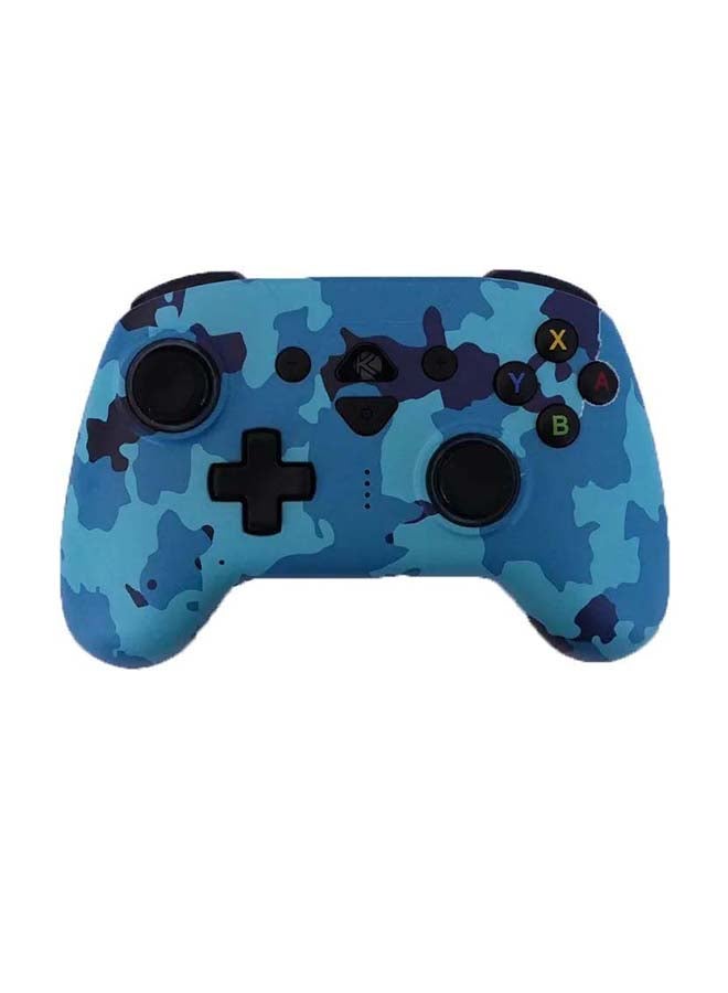 K Gaming Wireless controller for Gaming PC/ Steam Camouflage Blue