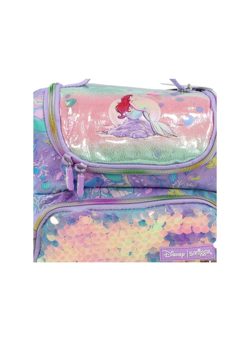 سميجل حقيبة غداء من Smiggle تصميم حورية البحر – بنفسجي - Image 3