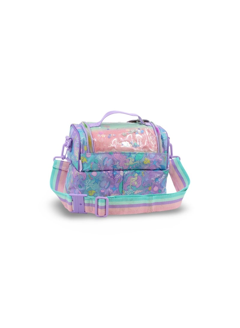 سميجل حقيبة غداء من Smiggle تصميم حورية البحر – بنفسجي - Image 2