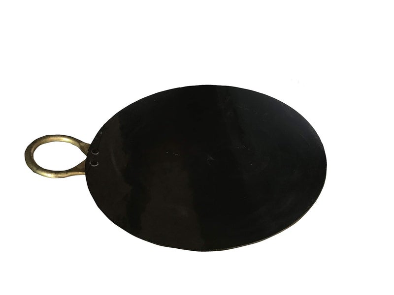 HIKEN HIKEN Iron Tawa with Handle Black - Image 1