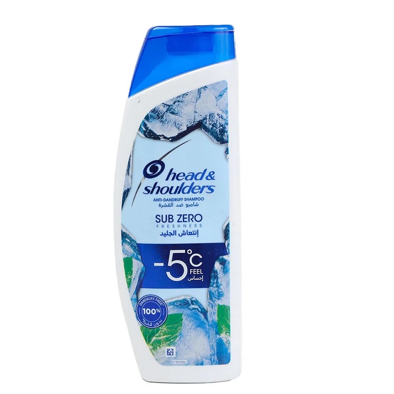 Head and Shoulders Sub Zero Freshness -5Â°C Feel Anti-Dandruff Shampoo- 400ml