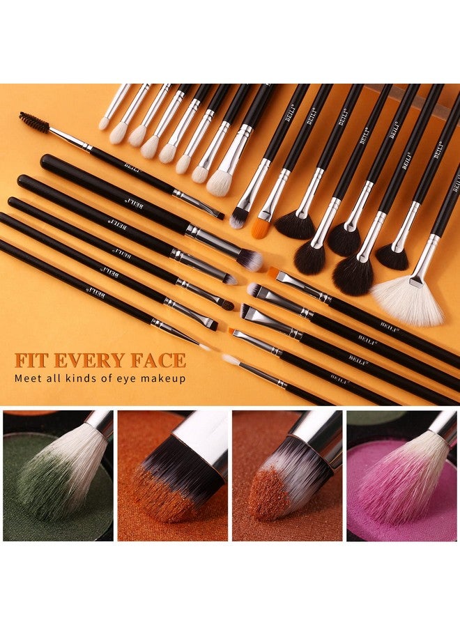 BEILI Makeup Brushes 42Pcs Makeup Brush Set Premium Goat Synthetic Hair Kabuki Foundation Blending Brush Face Powder Blush Concealers Eye Shadows Make Up Brushes Kit With Case（Black） - Image 4