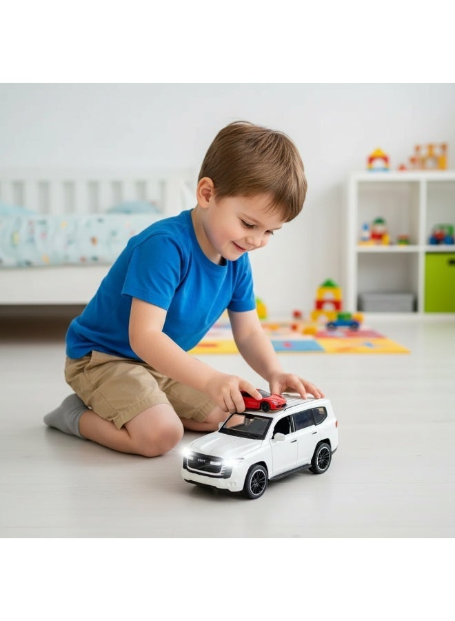 TOY GARDEN Die-Cast Metal Model Car Toy for Kids – Pull Back Action with Sound & Light, Educational Collectible Vehicle Toy - Image 5