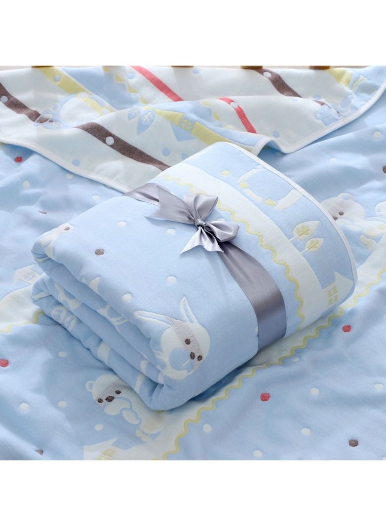 Pure Cotton Cartoon Printed Bath Towels