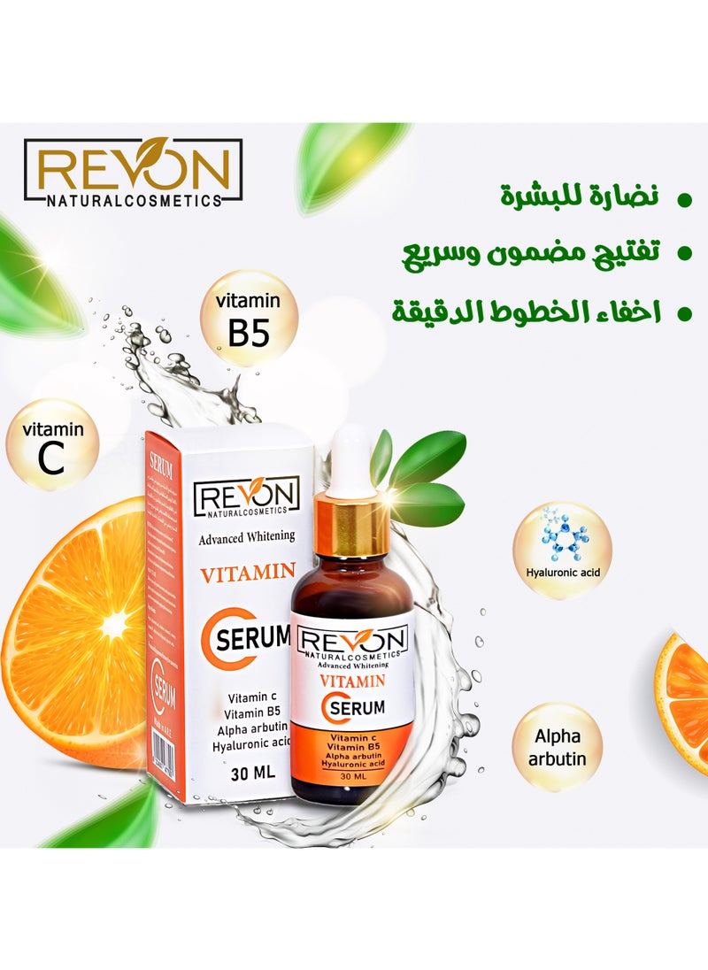 REVON NATURAL COSMETICS - Vitamin C Face Serum - 30 ML - Image 1