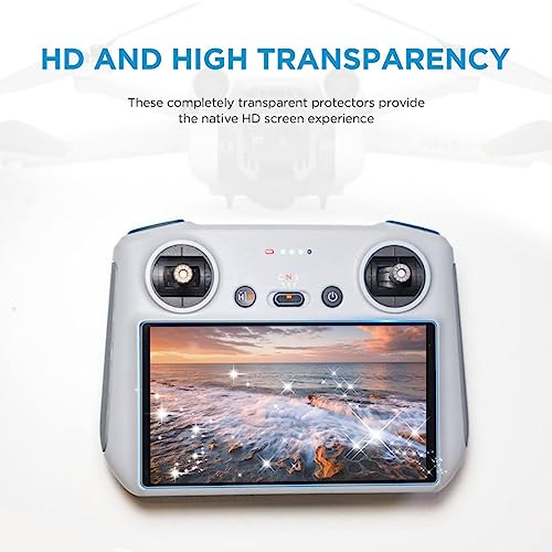 GetZget® HD Tempered Glass For Dji Avata 360/ Mini 5 Pro/ 4 Pro/ 3 Pro, Mavic 3 Classic/Air 3 Remote controller 9H Hardness 2.5d Curved Screen Scratch Protector Guard accessories (Pack of 1 Glass) - Image 5
