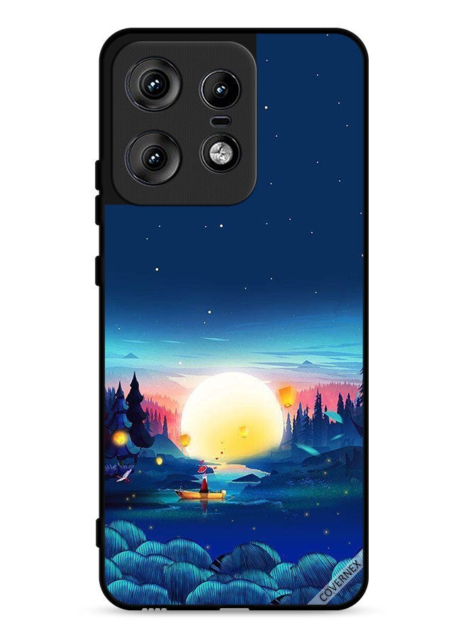 Covernex Motorola Edge 50 Pro 5G Protective Case Cover Sunset View Paint  - Image 1