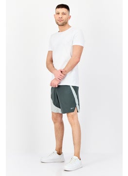 Reebok Men Sportswear Fit Running Short, Slate Green  - Image 3