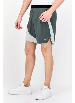 Reebok Men Sportswear Fit Running Short, Slate Green  - Image 4