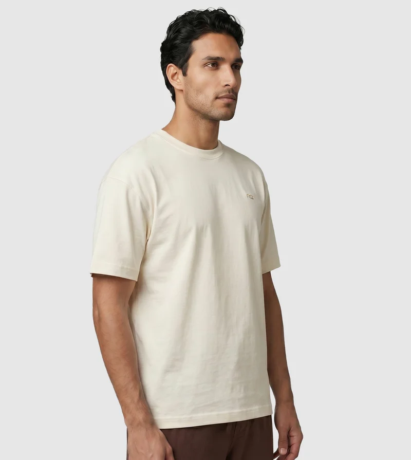 إف5 SHORT SLEEVE T-SHIRT -BEIGE