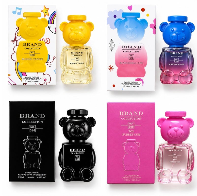 براند كوليكشون مجموعه عطور براند كوليكشون مكونه من ٤ قطع 25 مل - Image 1