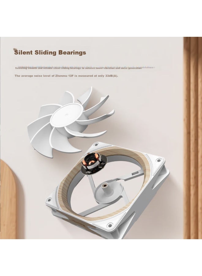 Segotep Zhenmu 12 White Reverse Fan - Image 2