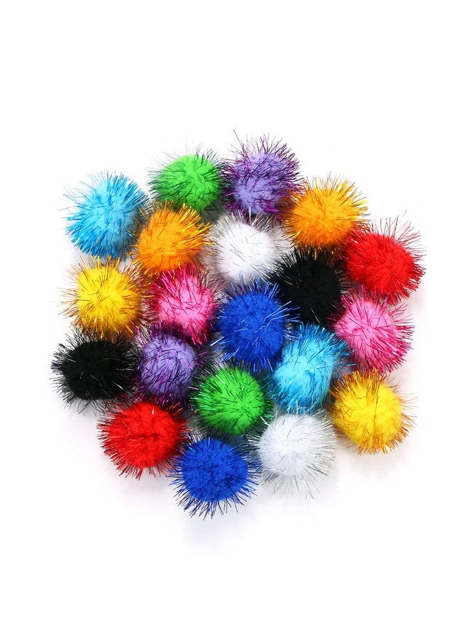 كابكس كرات لامعة بألوان متنوعة من كاباكس مقاس 1.8 بوصة، كرات منفوخة لامعة من الزينة للقطط والقطط الصغيرة، ألعاب عيد الميلاد التي تصنعها بنفسك، 20 قطعة - Image 1