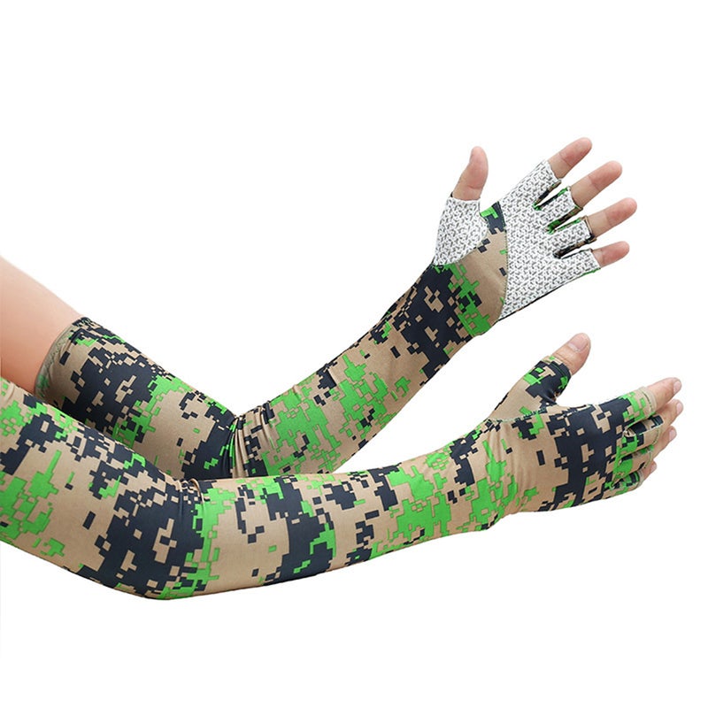 Face Cover Arm Sleeves Set Women Men Breathable Sun Protection for Camping Cycling Running Mounteering Fishing - Image 5