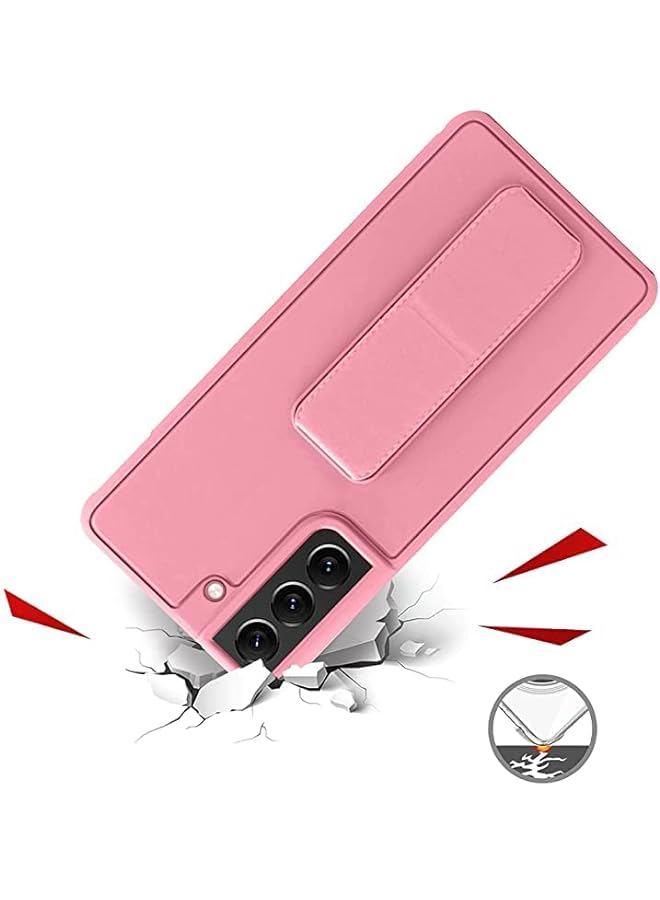 S-TOP Magnetic Protection Case Cover Compatible With Samsung Galaxy S21 Fe 5G Pink - Image 2