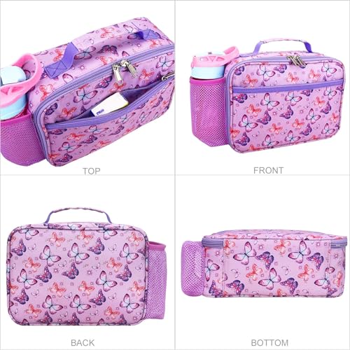 RHCPFOVR Kids Lunch Bag - Insulated Lunch Box for Boys Girls,Washable Lunch Bag and Reusable Toddler Leak-proof Lunchbox for School and Daycare - Image 4