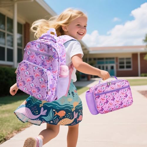 RHCPFOVR Kids Lunch Bag - Insulated Lunch Box for Boys Girls,Washable Lunch Bag and Reusable Toddler Leak-proof Lunchbox for School and Daycare - Image 2