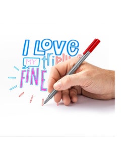 STAEDTLER 48-Piece Triplus Fineliner Multicolour  - Image 3