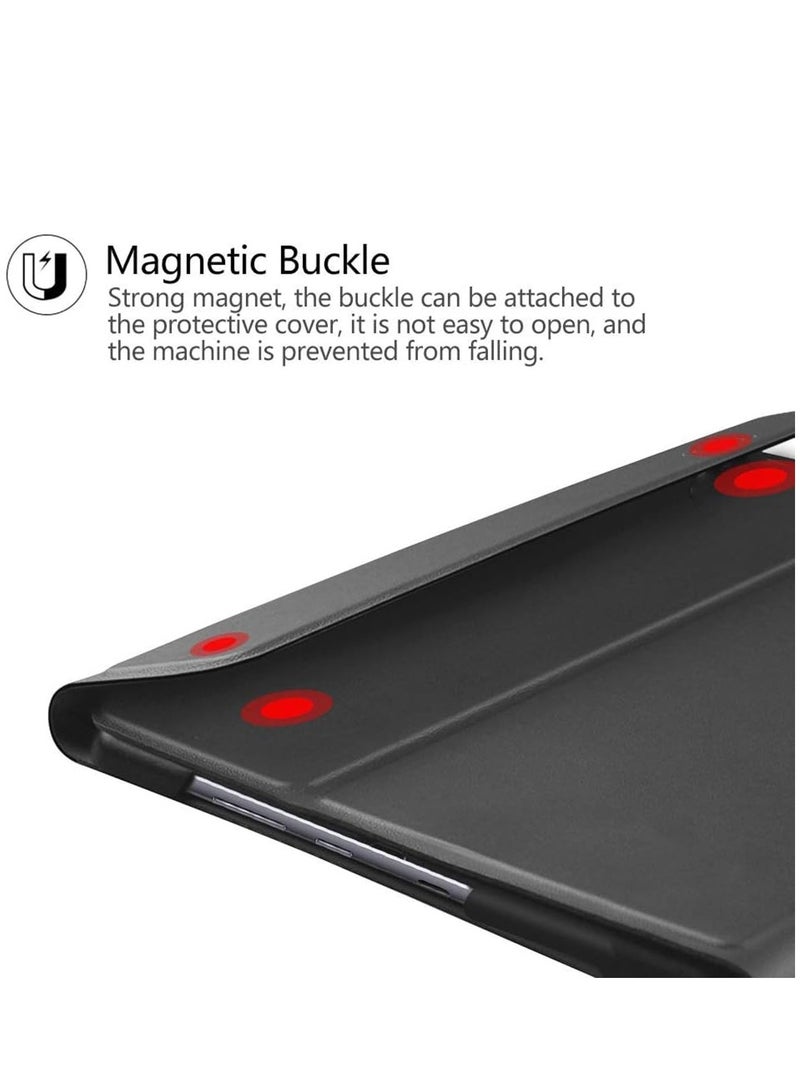 For Redmi Pad SE 11 Inch 2023 Tablet Slim PU Stand Cover with Magnetically Detachable Wireless Bluetooth Keyboard Designed - Image 4