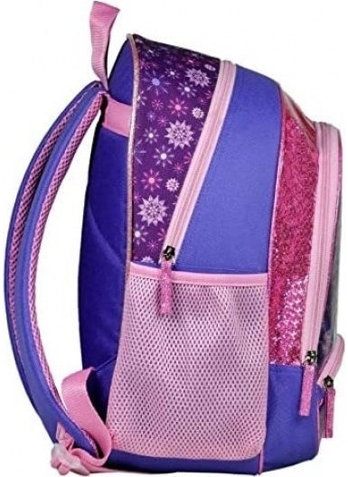Disney FROZEN Disney Elsa Glitter Three Compartment Primary School Bag 5 Piece Set  - Image 3