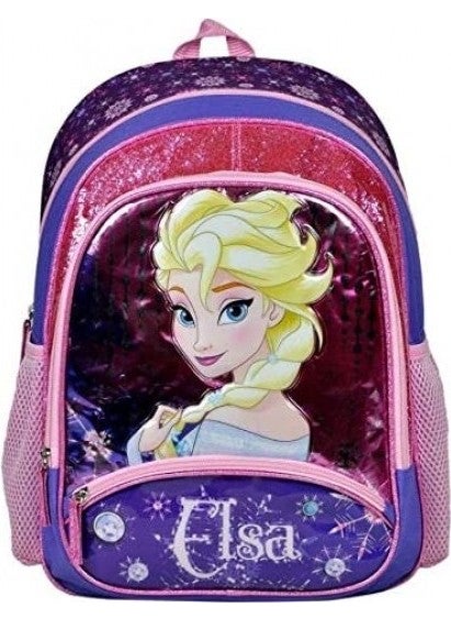 Disney FROZEN Disney Elsa Glitter Three Compartment Primary School Bag 5 Piece Set  - Image 5