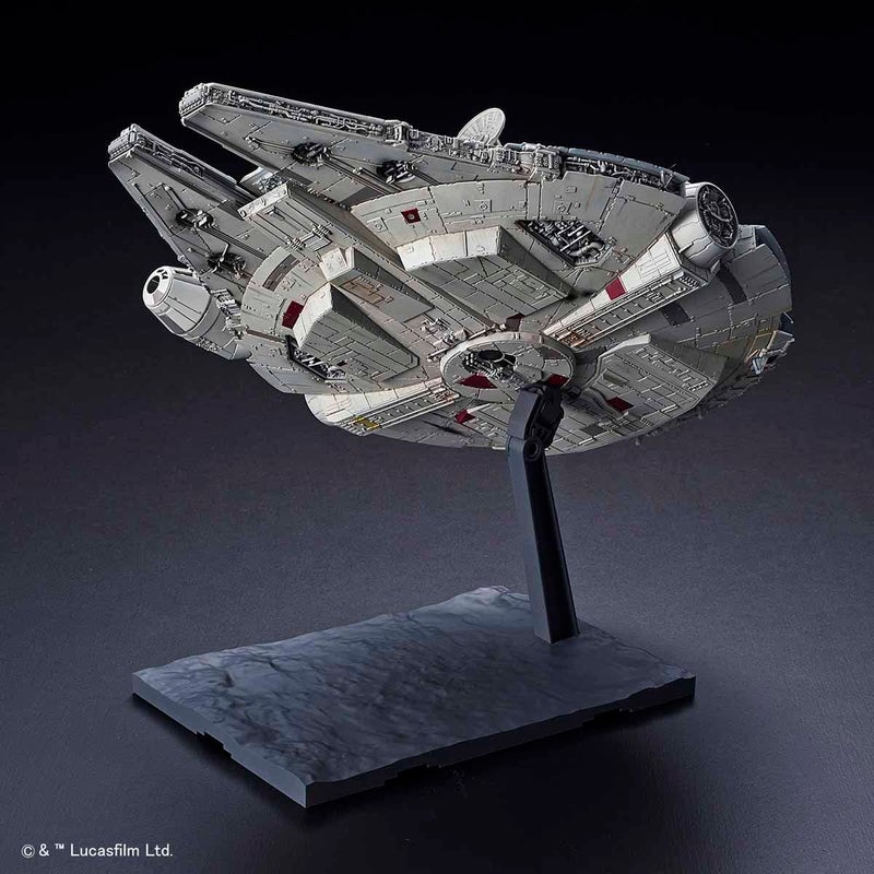 BANDAI SPIRITS Bandai Hobby - Star Wars - Millenniuim Falcon (Rise of Skywalker Ver), Bandai Spirits 1/144 Model Kit - Image 3
