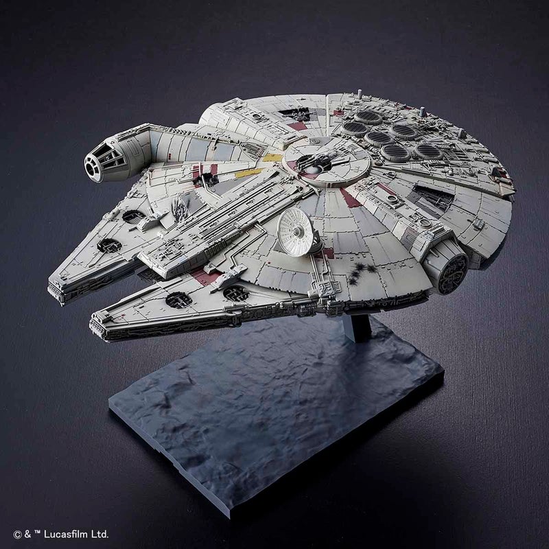 BANDAI SPIRITS Bandai Hobby - Star Wars - Millenniuim Falcon (Rise of Skywalker Ver), Bandai Spirits 1/144 Model Kit - Image 2