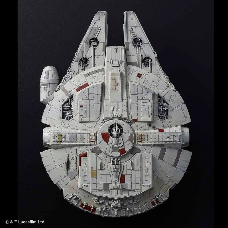 BANDAI SPIRITS Bandai Hobby - Star Wars - Millenniuim Falcon (Rise of Skywalker Ver), Bandai Spirits 1/144 Model Kit - Image 5