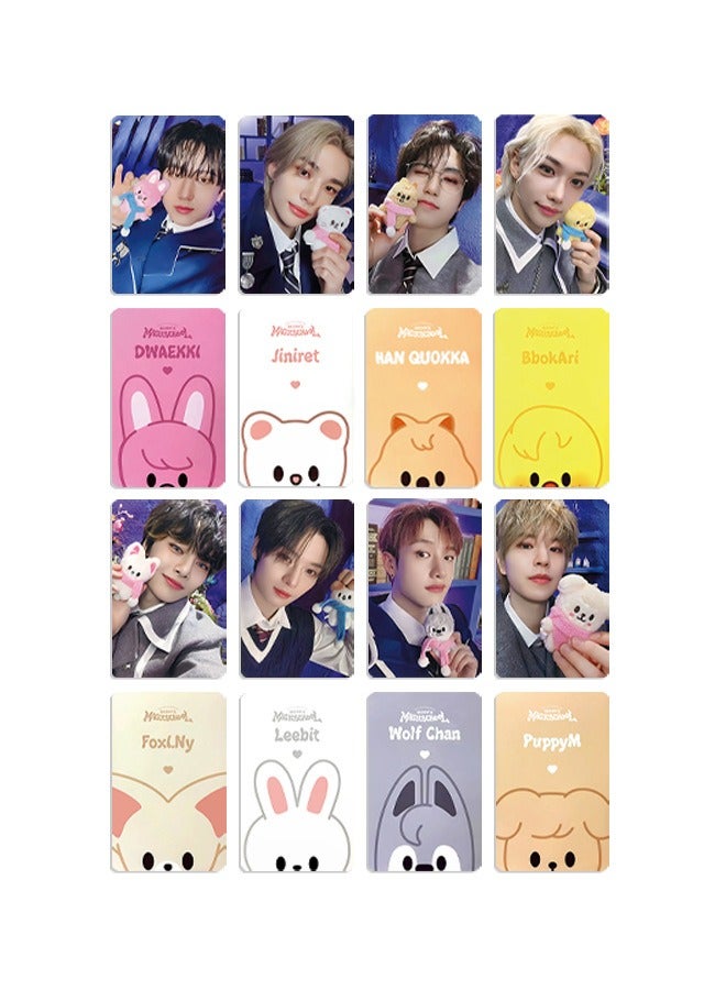 NIBEMINENT 8-Piece Stray Kids Photo Cards STAR Lomo Cards - Image 5