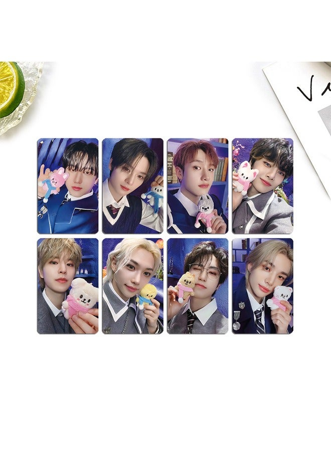 NIBEMINENT 8-Piece Stray Kids Photo Cards STAR Lomo Cards - Image 4
