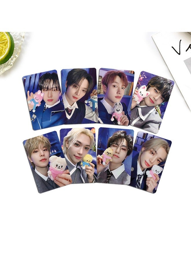 NIBEMINENT 8-Piece Stray Kids Photo Cards STAR Lomo Cards - Image 3