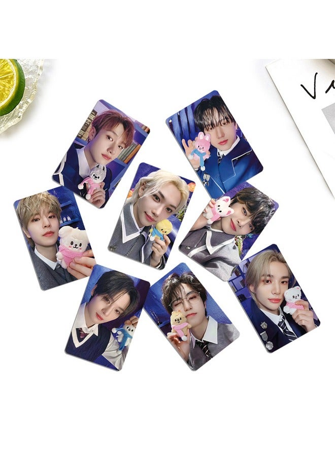 NIBEMINENT 8-Piece Stray Kids Photo Cards STAR Lomo Cards - Image 1
