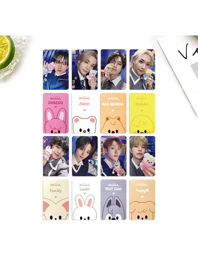 NIBEMINENT 8-Piece Stray Kids Photo Cards STAR Lomo Cards - Image 2