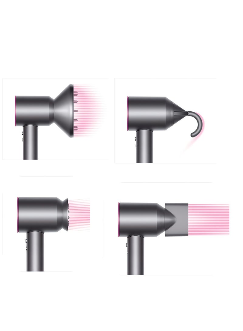 Generic High-Speed 1600W Hair Dryer HC16 – Lightweight Compact Hair Styling Tool with 3 Wind Speeds & Quiet 72dB Performance  - Image 4