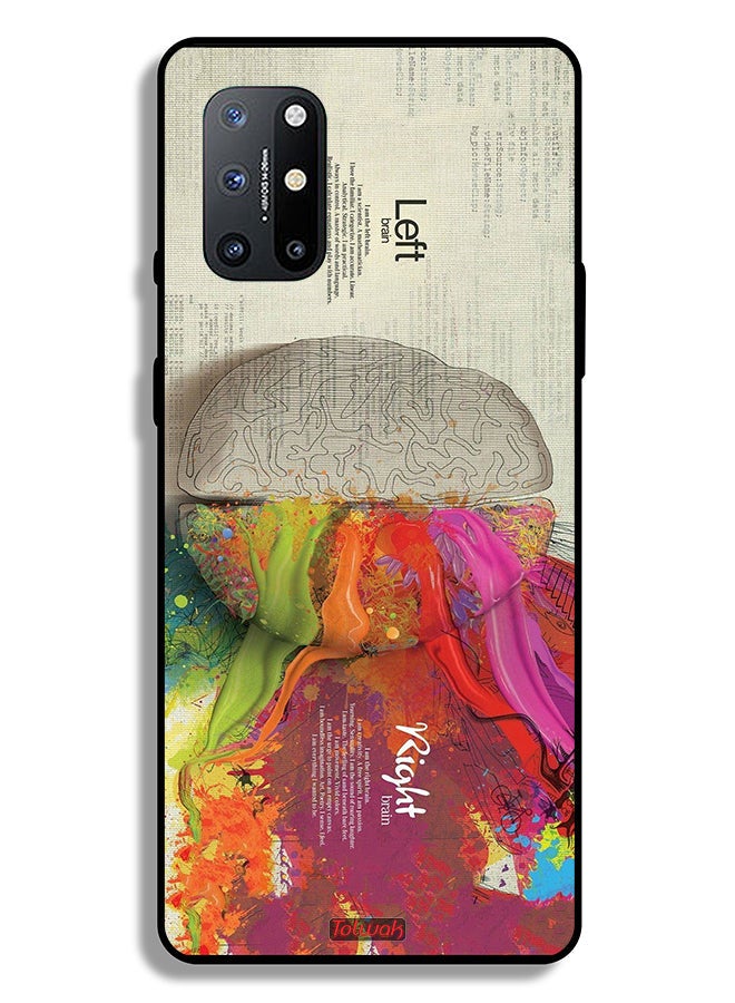 Tolwak OnePlus 8T Plus 5G Protective Case Cover Abstract Brain Science Artwork - Image 2