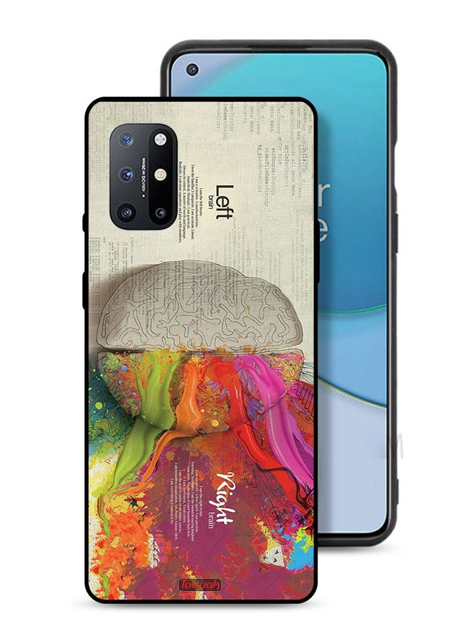 Tolwak OnePlus 8T Plus 5G Protective Case Cover Abstract Brain Science Artwork - Image 1