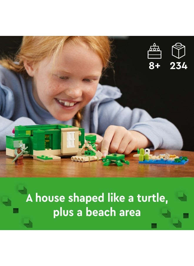 LEGO Minecraft® The Turtle Beach House Model 21254 (234) Pieces  - Image 3