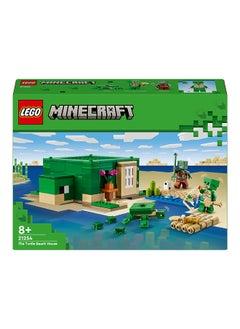 LEGO Minecraft The Turtle Beach House Animal-Care Toy With Accessories For Kids, Girls And Boys Aged 8 And Over, Building Set With Characters And Figures From The Game, Gift For Gamers (234 Pieces) 21254  - Image 2