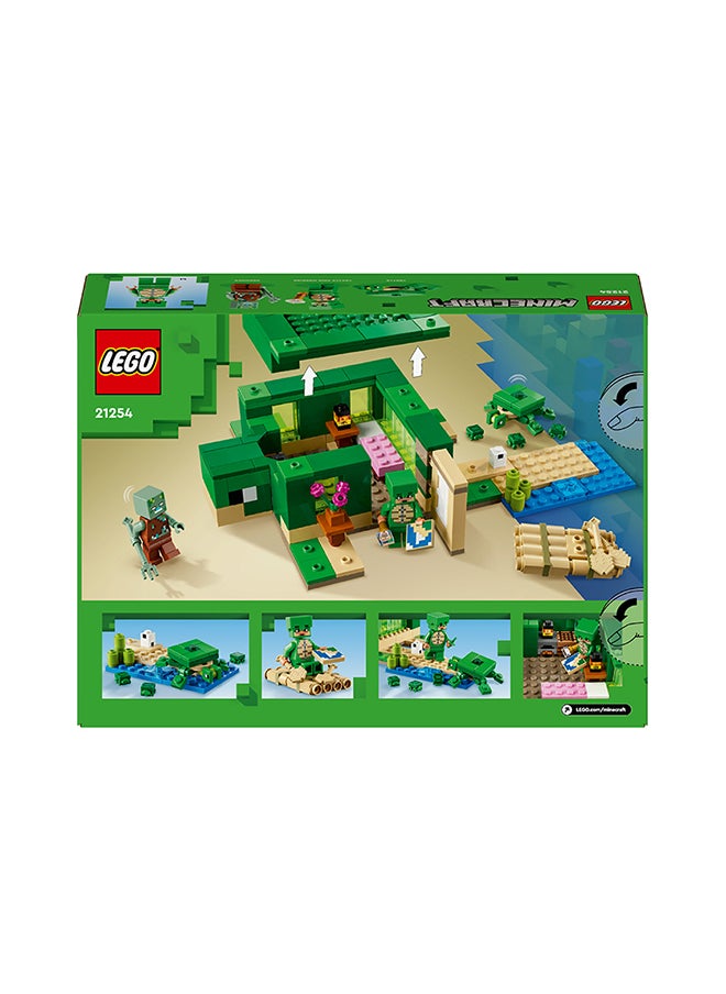 LEGO - Minecraft® The Turtle Beach House Model 21254 (234) Pieces - Image 1