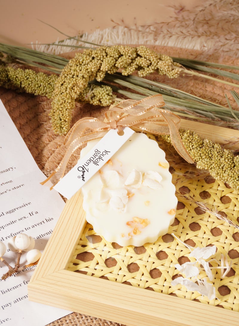 1 pack of 35 grams 1.32 ounces | Jasmine aromatherapy wax | Hand dried flowers | 2-3 years of long-lasting fragrance  - Image 1